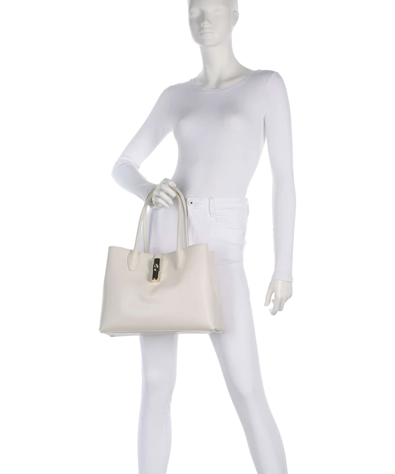 Furla Goccia M Cabas panna