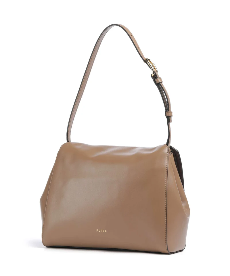 Furla Domus S Sac porté épaule toffee