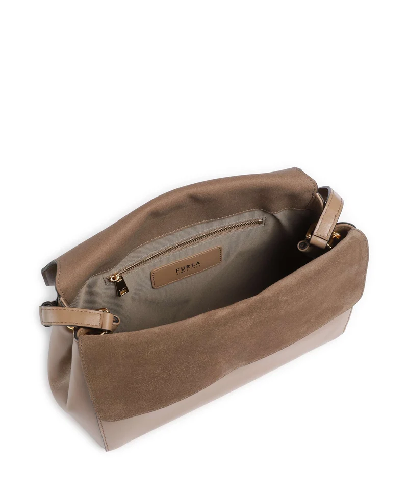 Furla Domus S Sac porté épaule toffee
