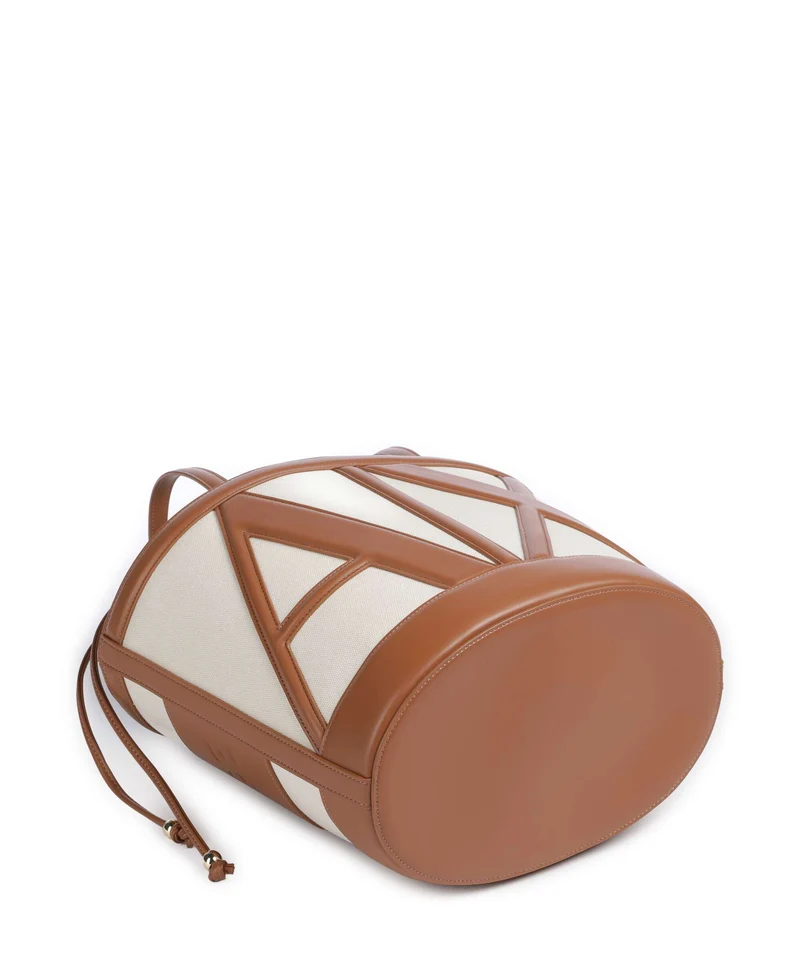 Armani Exchange Marisol Sac seau natural/saline clay