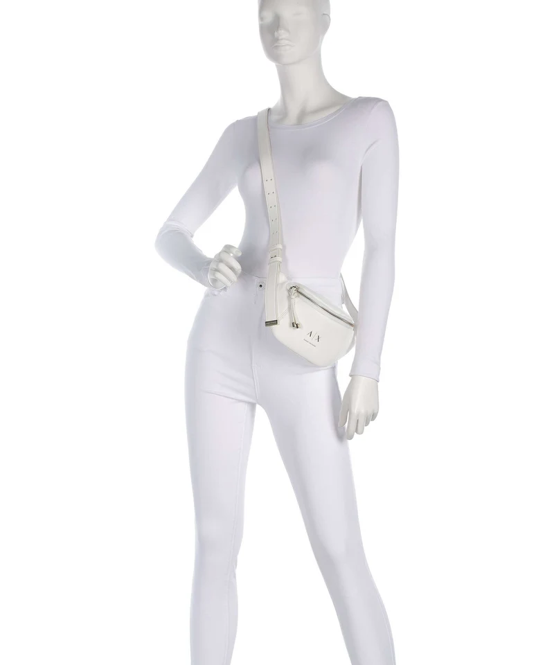 Armani Exchange Alice Sac bandoulière off white