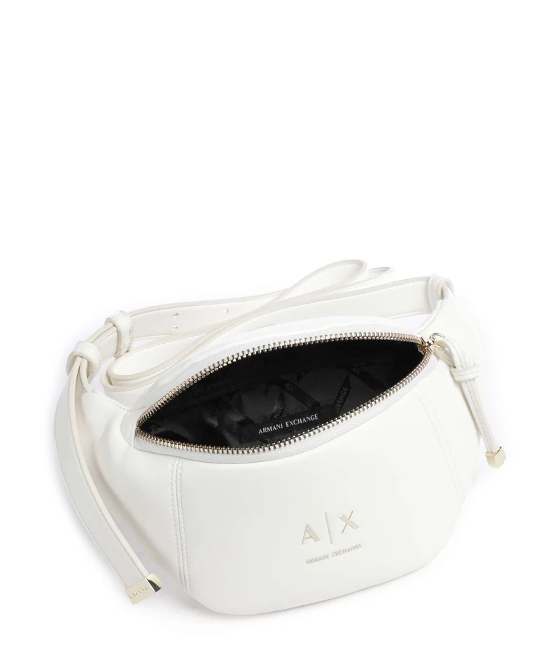 Armani Exchange Alice Sac bandoulière off white