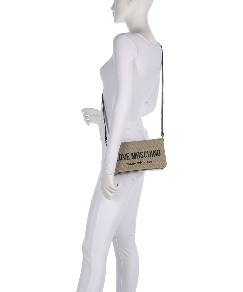 Love Moschino Cargo Canvas Sac bandoulière black/gold