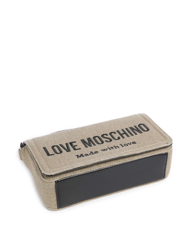 Love Moschino Cargo Canvas Sac bandoulière black/gold