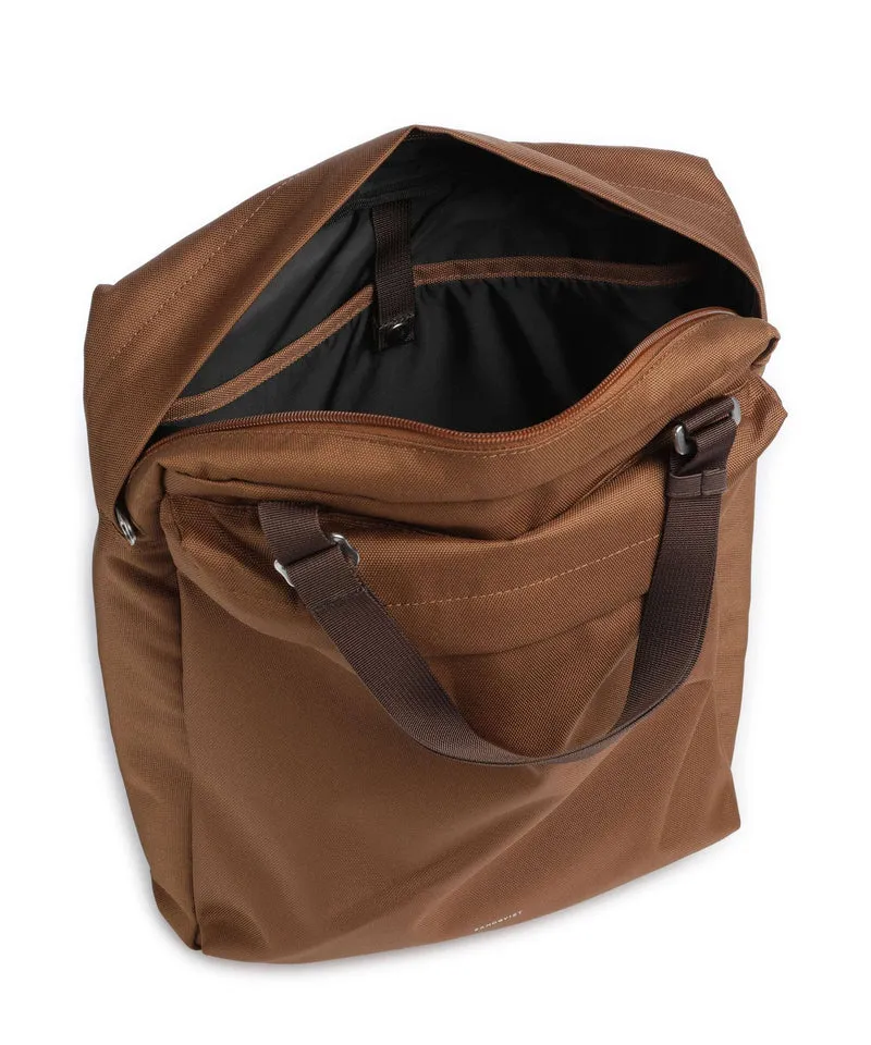 Sandqvist Go 2-Way Sac à main porté dos sepia brown