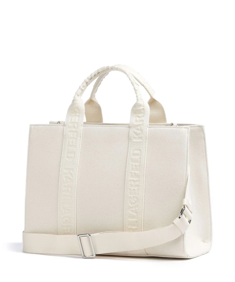 Karl Lagerfeld Ikon Medium Sac à main off white