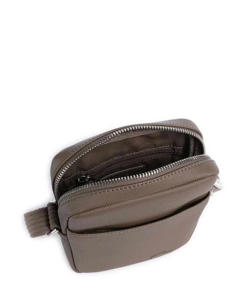 Lacoste Mens Classic Sac bandoulière morel