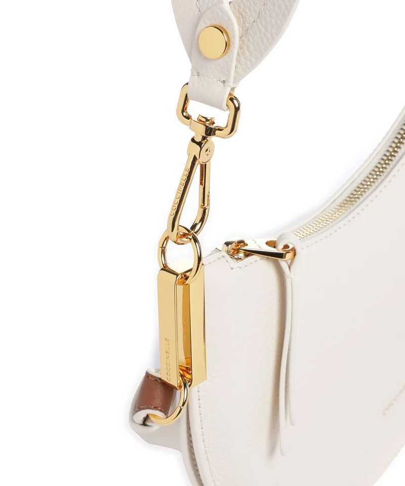 Coccinelle Sunup Sac porté épaule pearl/cognac