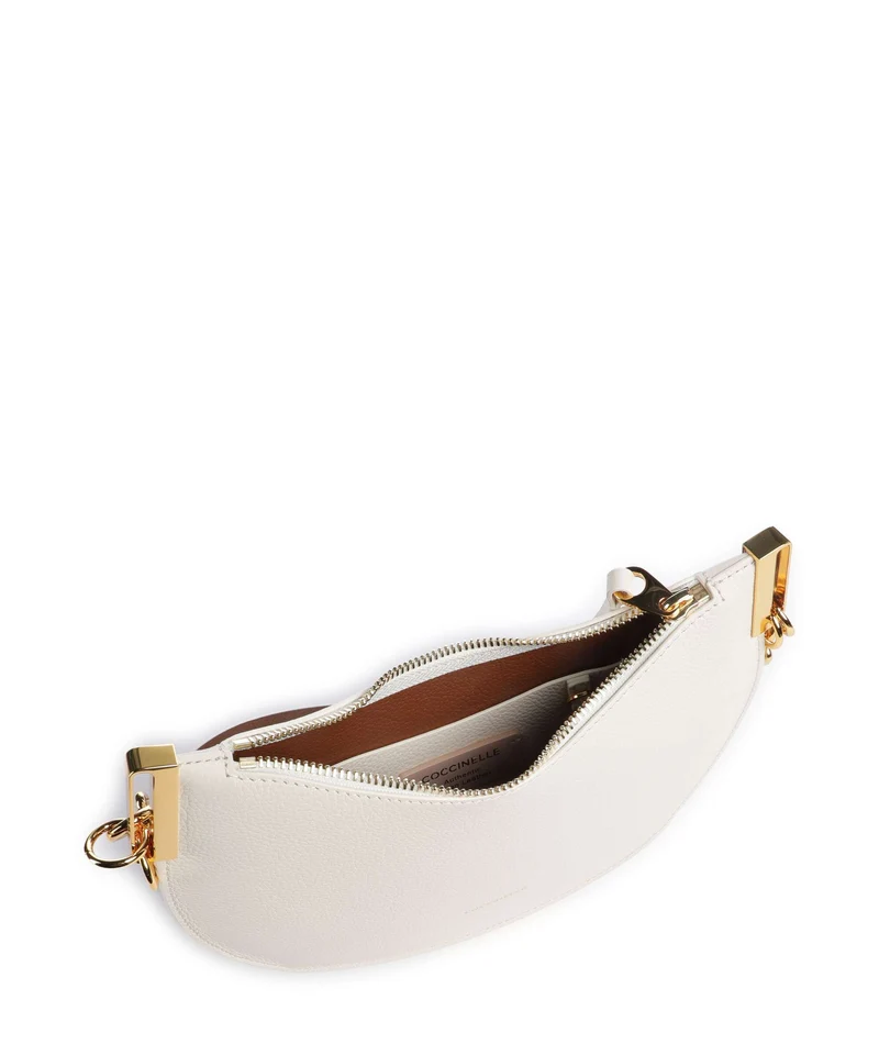 Coccinelle Sunup Sac porté épaule pearl/cognac