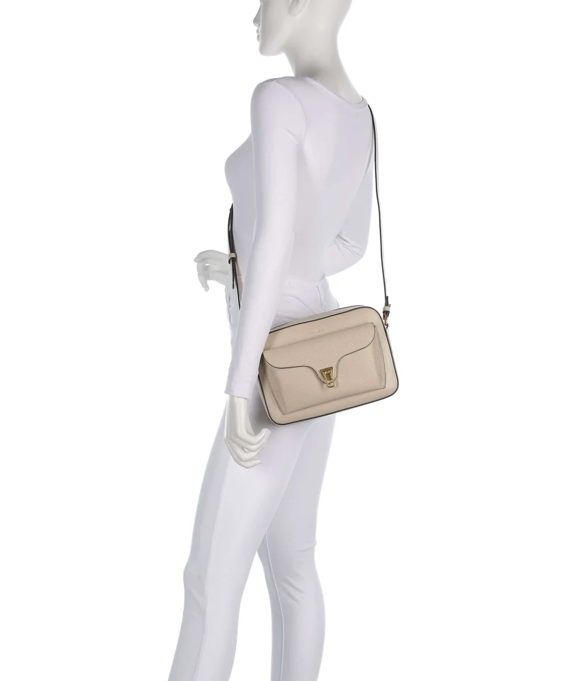 Coccinelle Beat Soft Sac bandoulière sandshell