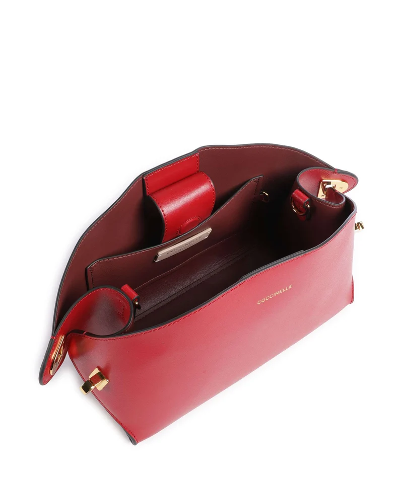 Coccinelle Tylde Calf Sac bandoulière scarlet