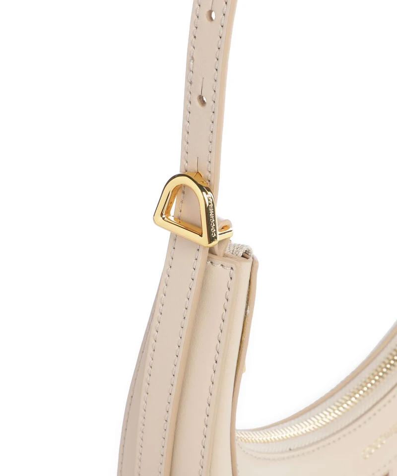 Coccinelle Whisper Monogram Sangallo Sac porté épaule sandshell