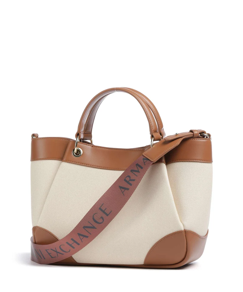 Armani Exchange Wave M Sac à main natural/saline clay
