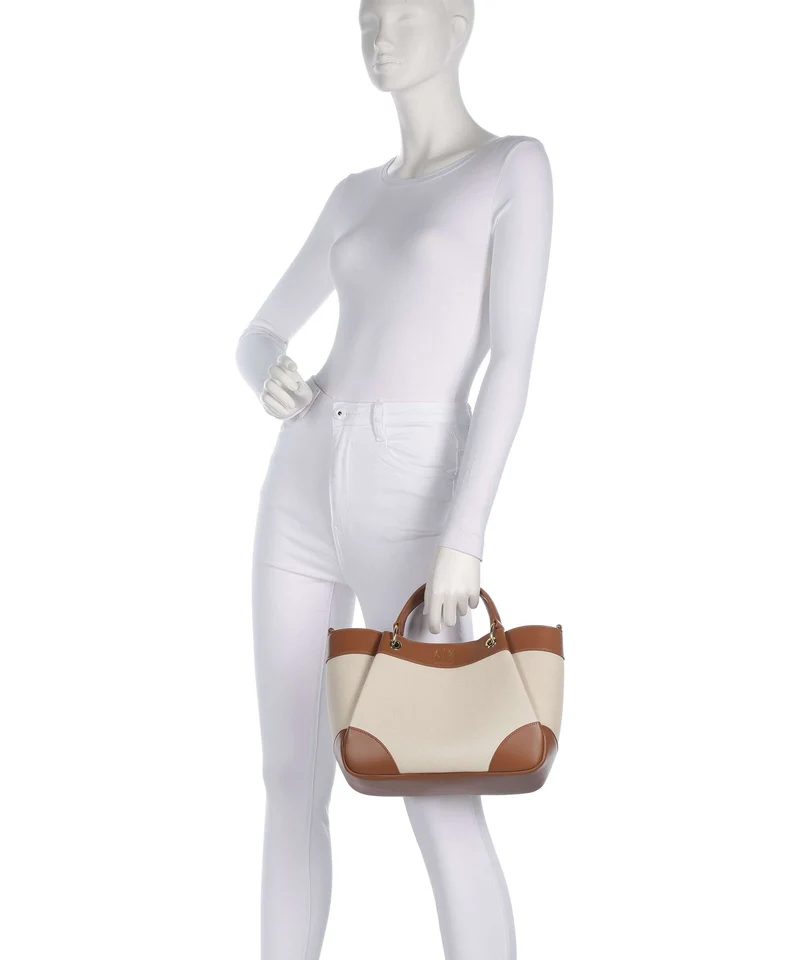 Armani Exchange Wave M Sac à main natural/saline clay