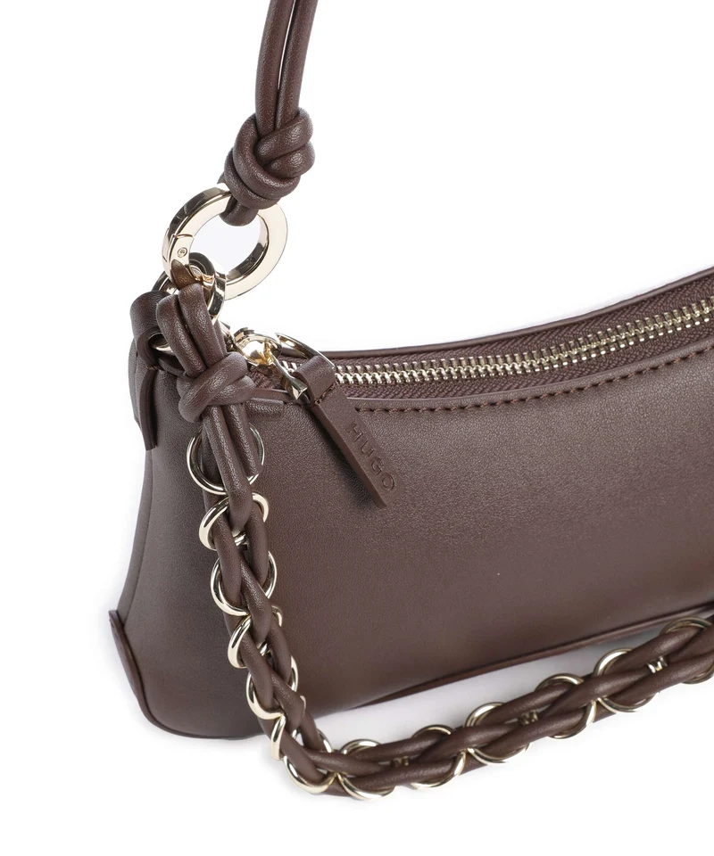 Hugo Ilary Sac porté épaule medium brown