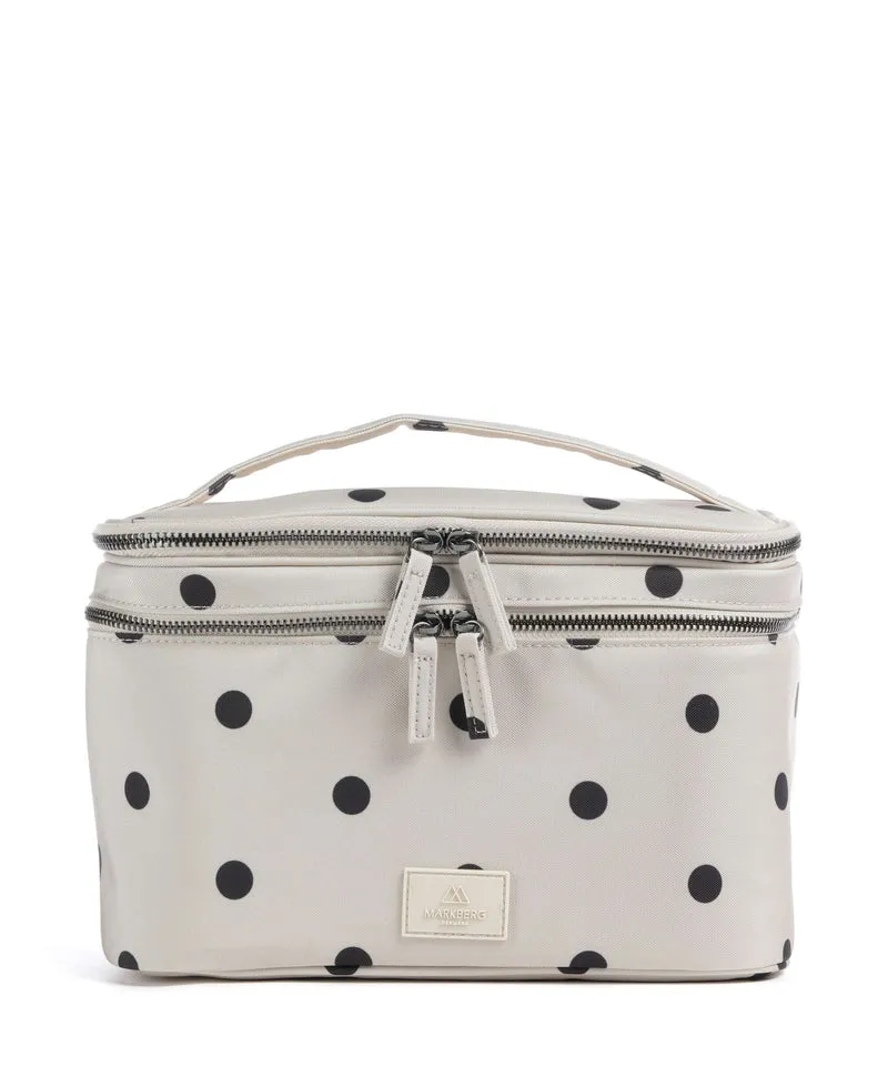 Markberg TreasureMBG Trousse de toilette polka dot/creme