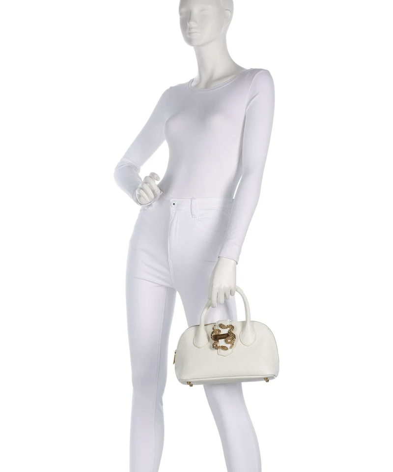 Just Cavalli Iconic Snakes Braided Sac à main pristine