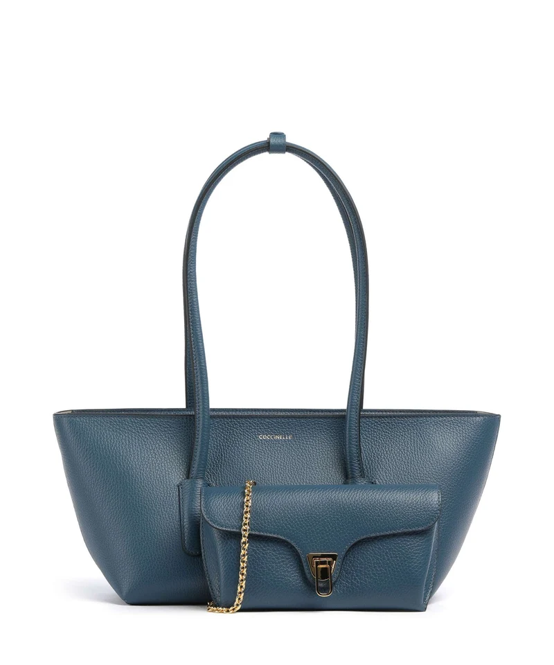 Coccinelle Beat Double Sac porté épaule deep blue