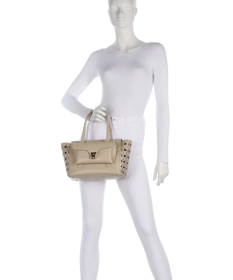 Coccinelle Beat Double Monogram Sac à main sandshell