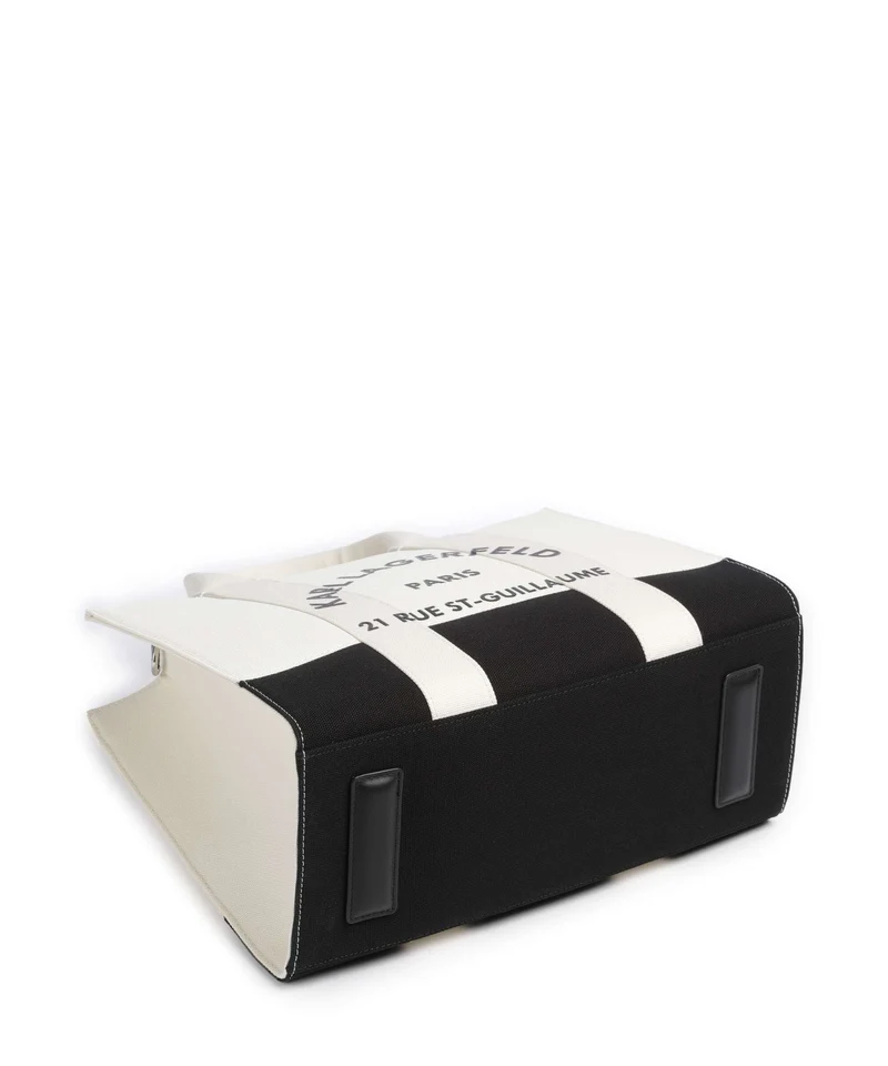 Karl Lagerfeld K/Rue St Guillaume Medium Sac à main white/black