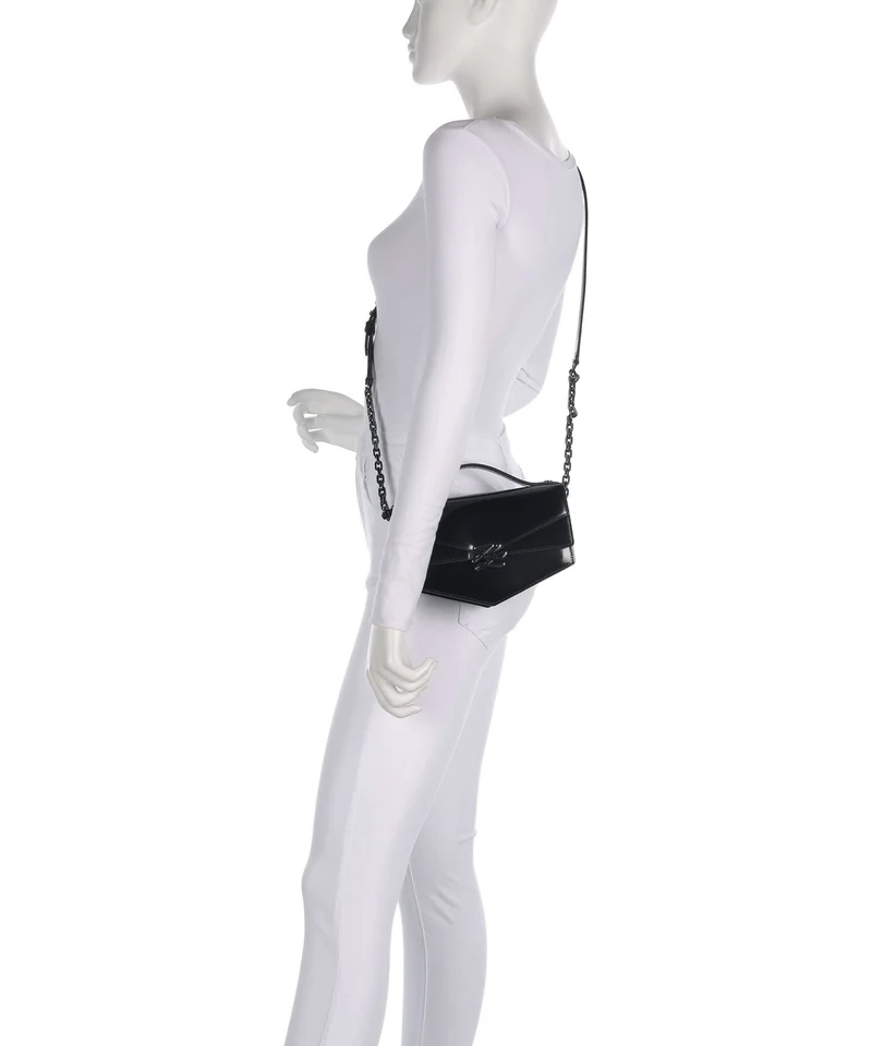 Karl Lagerfeld K/Studio Autograph Small Sac bandoulière black/nickel