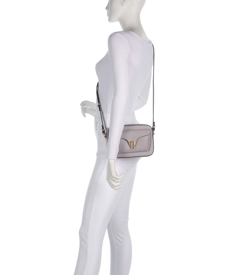Coccinelle Beat Soft Sac bandoulière oyster