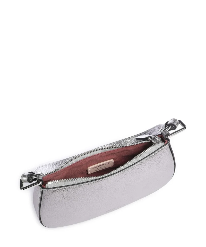 Coccinelle Merveille Sac porté épaule steel