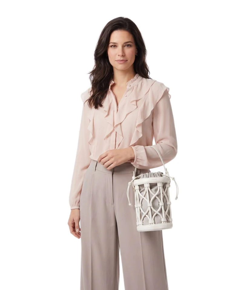 Coccinelle Koi Sac seau pearl