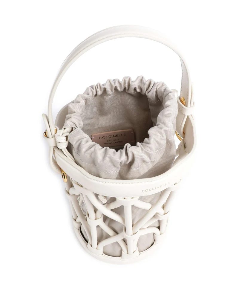 Coccinelle Koi Sac seau pearl