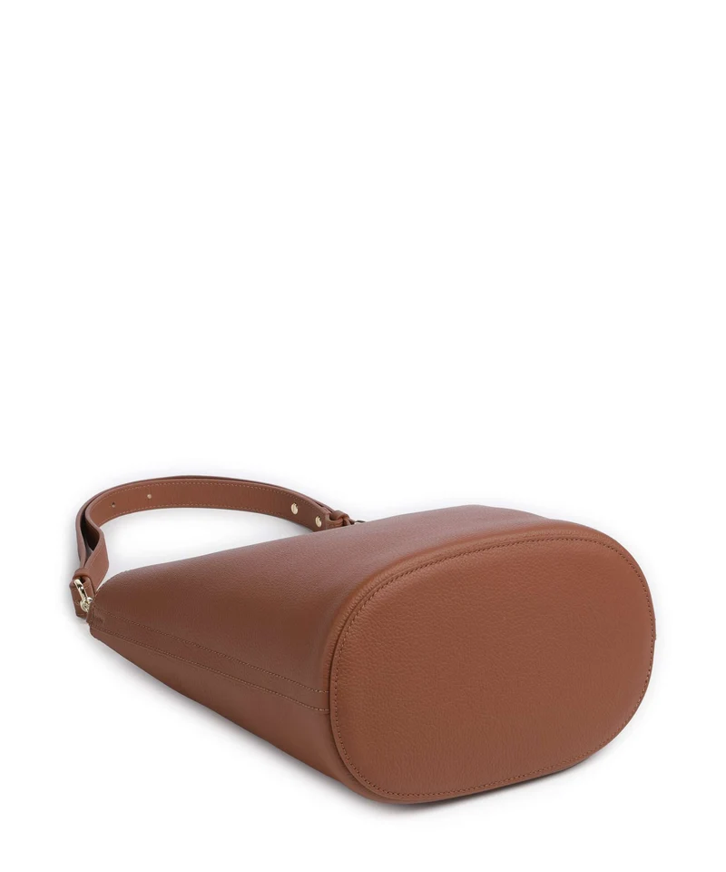 Coccinelle Nikla Sac seau cognac/noir