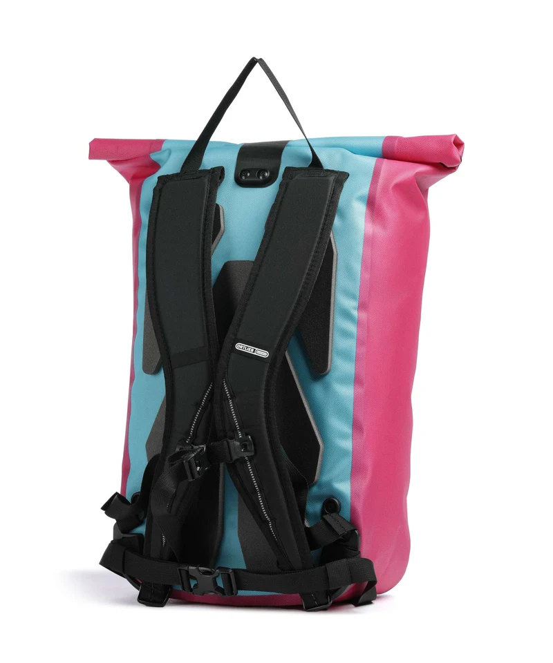 Ortlieb Velocity Cyber 23 Sac à dos cyber blue/pink