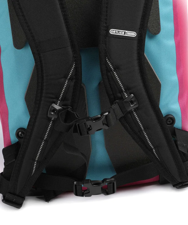 Ortlieb Velocity Cyber 23 Sac à dos cyber blue/pink