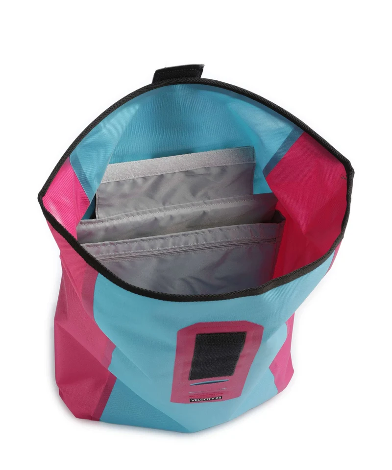 Ortlieb Velocity Cyber 23 Sac à dos cyber blue/pink