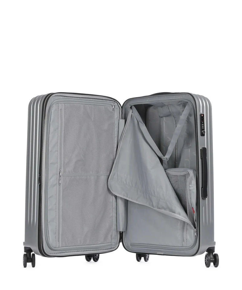 Pack Easy ReNew Genius Valise 4 roues silver