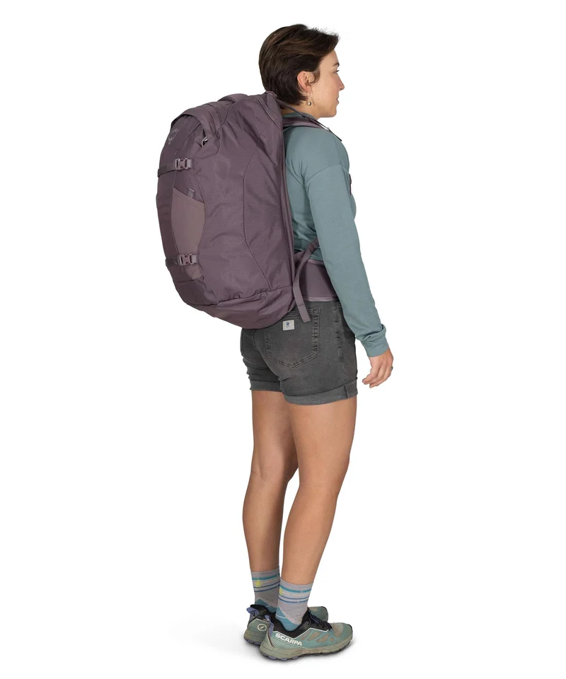 Osprey Fairview 40 Sac à dos de voyage graphite purple