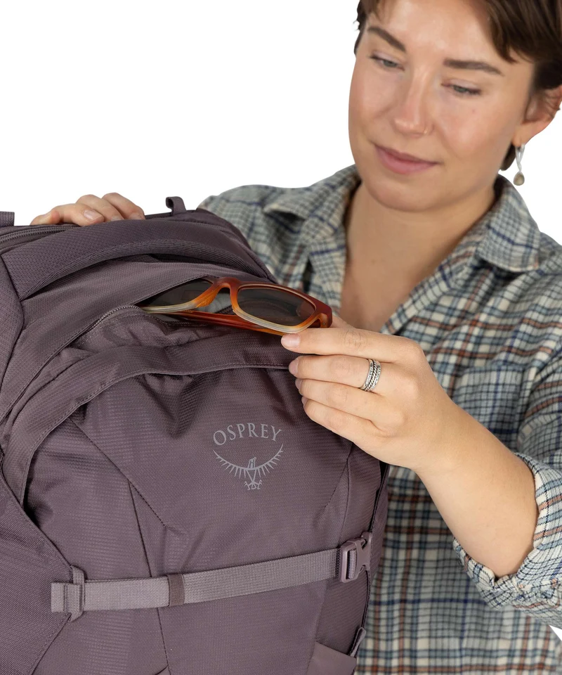 Osprey Fairview 40 Sac à dos de voyage graphite purple