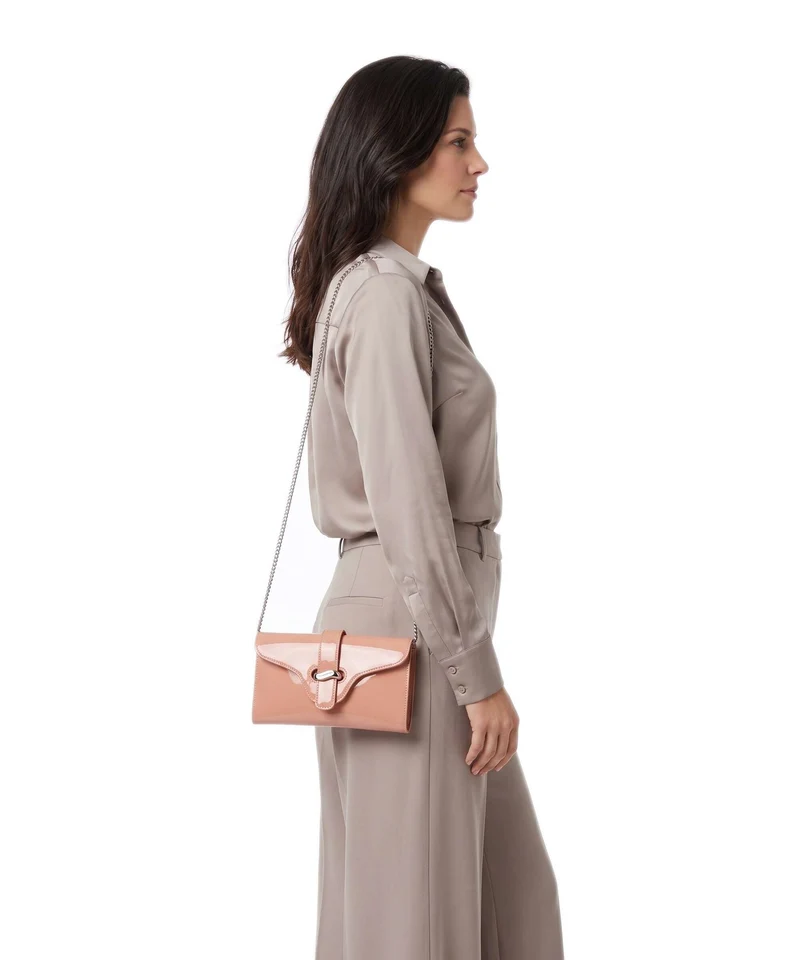 Emporio Armani Costanza Sac bandoulière apricot