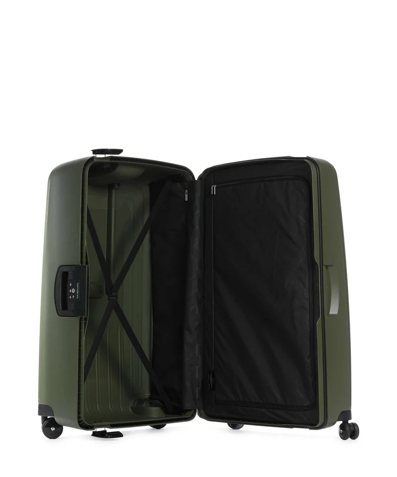 Samsonite S'Cure Valise 4 roues olive
