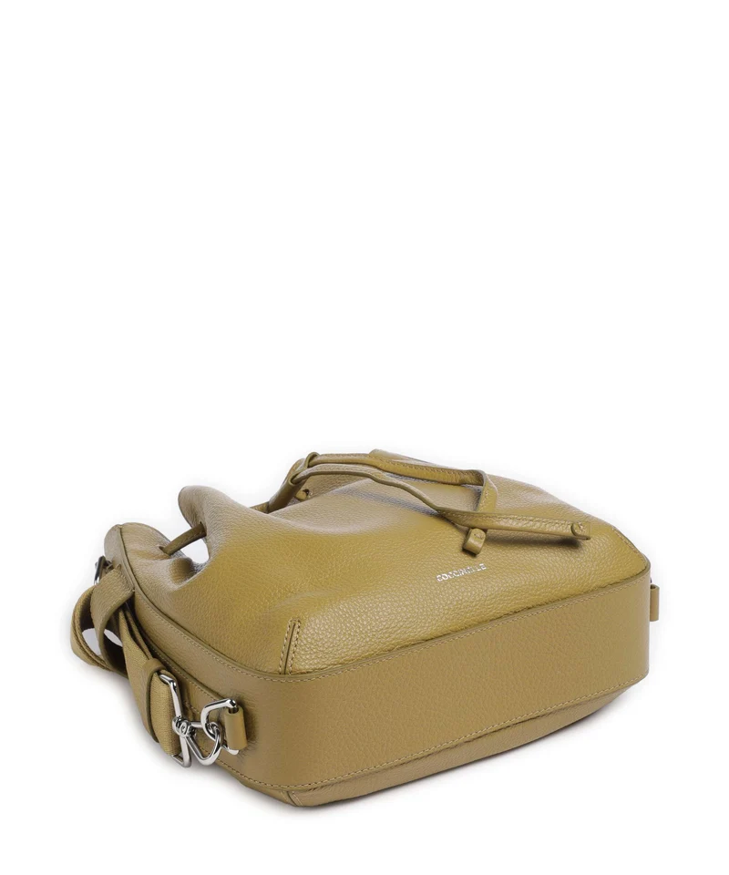 Coccinelle Gretel Ribbon Sac seau seagrass