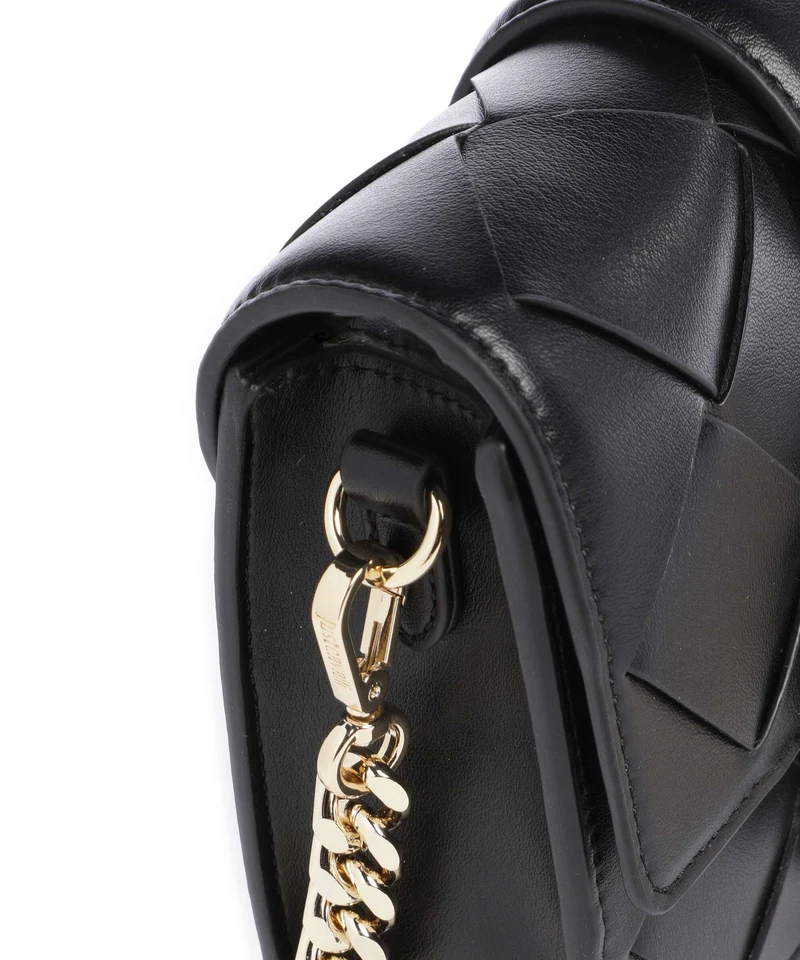 Just Cavalli Iconic Snakes Braided Sac bandoulière black