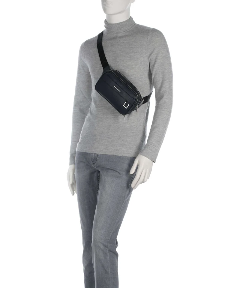Armani Exchange New York Sac banane navy salute
