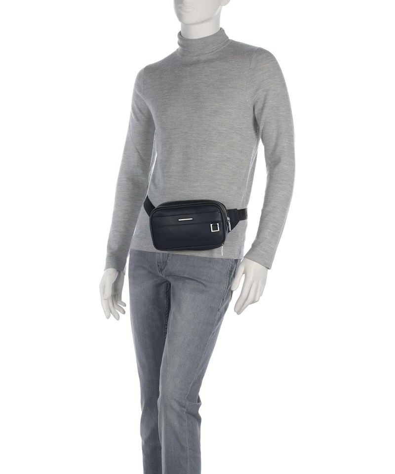 Armani Exchange New York Sac banane navy salute