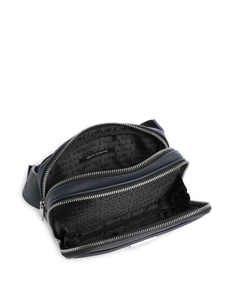 Armani Exchange New York Sac banane navy salute