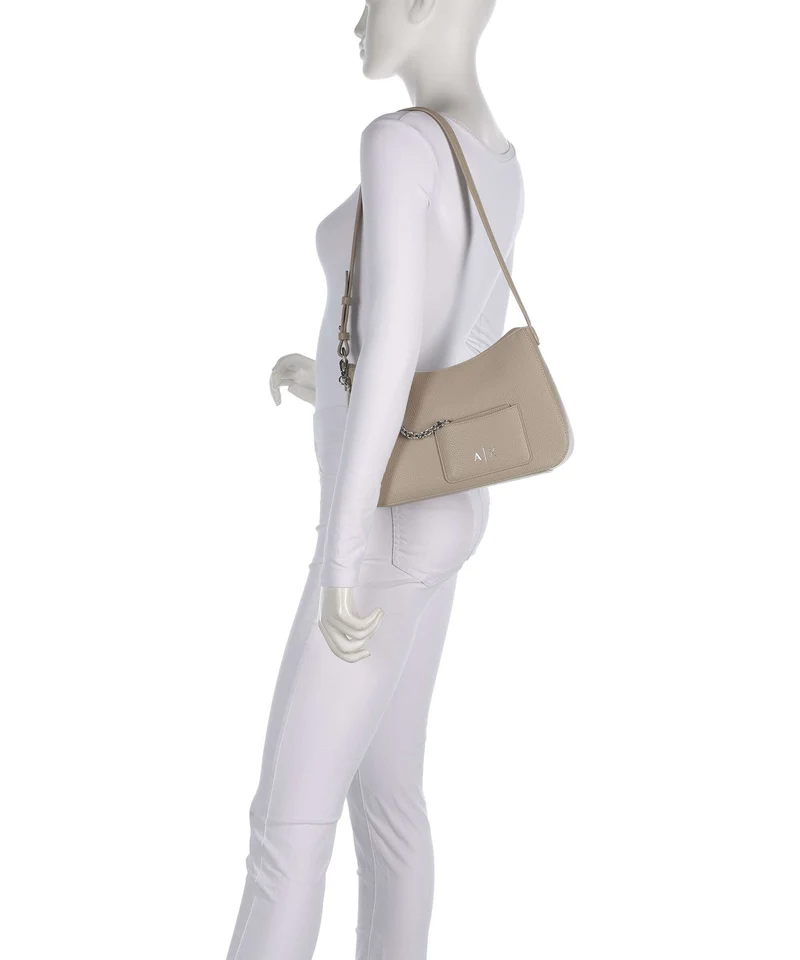 Armani Exchange Mila M Sac porté épaule sand