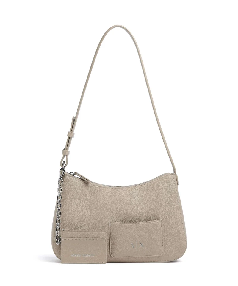 Armani Exchange Mila M Sac porté épaule sand
