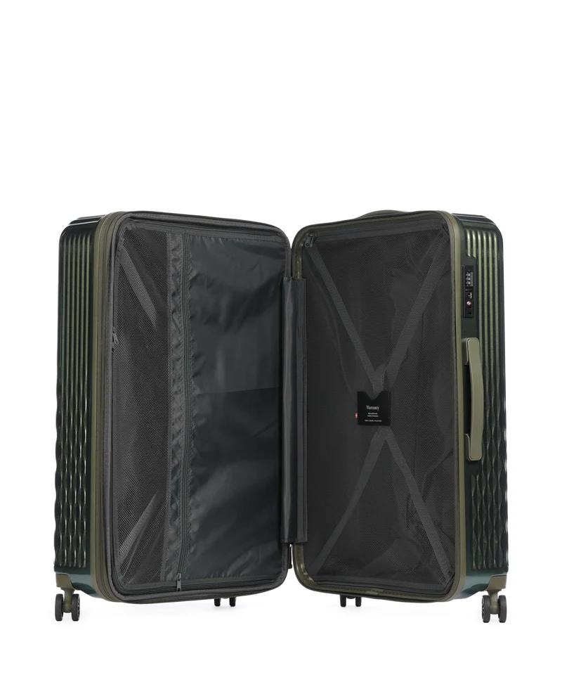 Pack Easy Flow Valise 4 roues bronze green