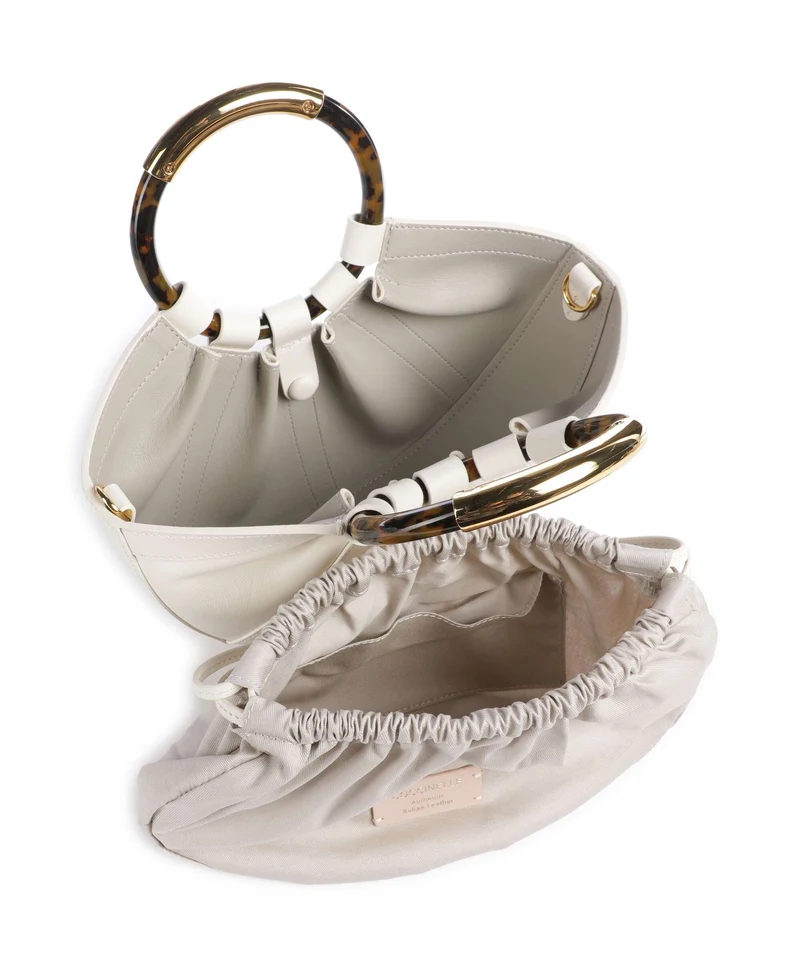 Coccinelle Shell Sac à main pearl