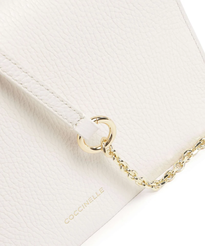 Coccinelle Dandy Sac bandoulière pearl