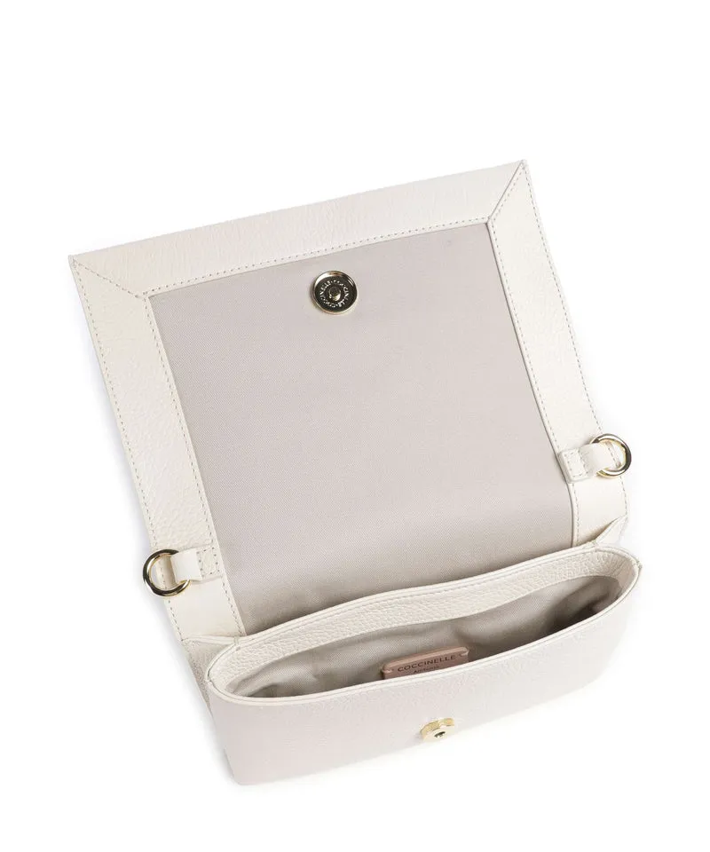 Coccinelle Dandy Sac bandoulière pearl