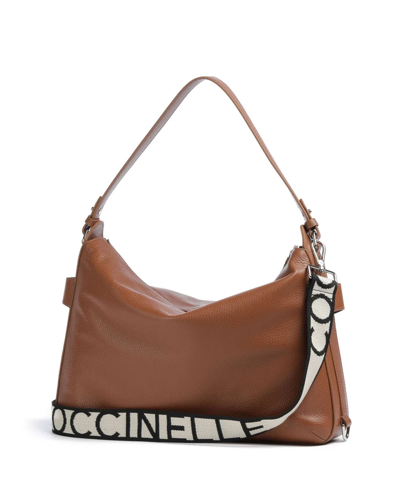 Coccinelle Gretel Ribbon Sac fourre-tout cognac